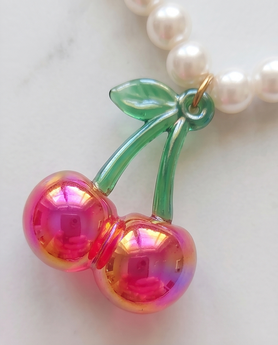 Cherry necklace