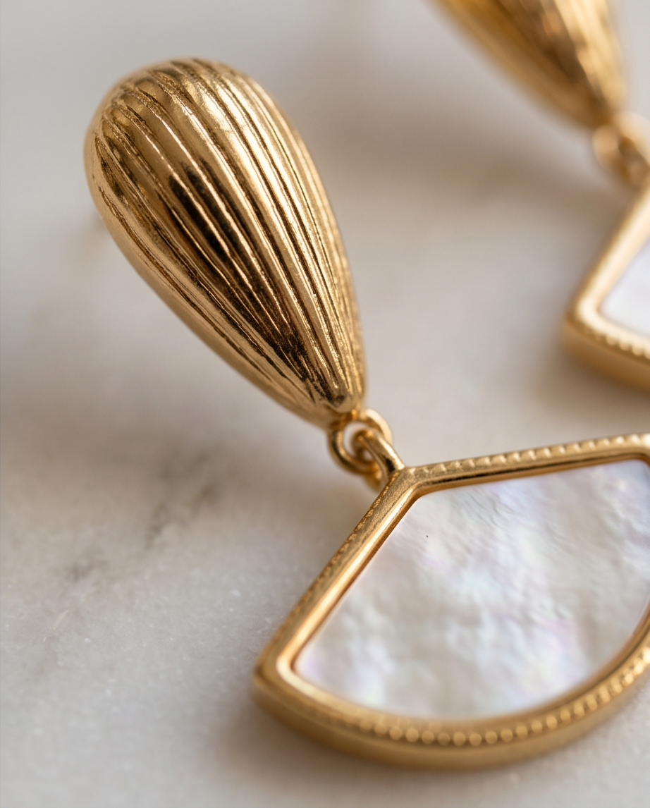 Mermaid earrings