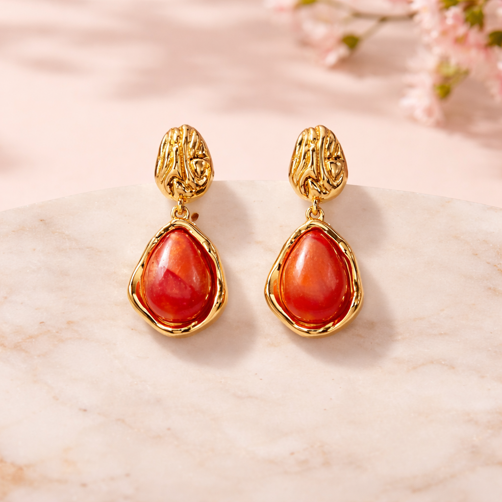 Lava earrings