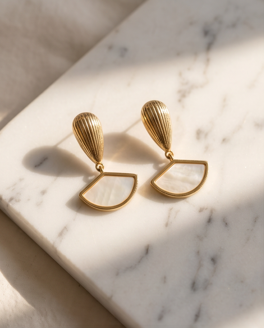 Mermaid earrings