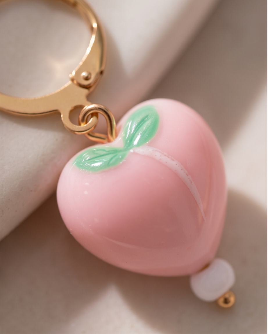 Fruity earrings (peach)