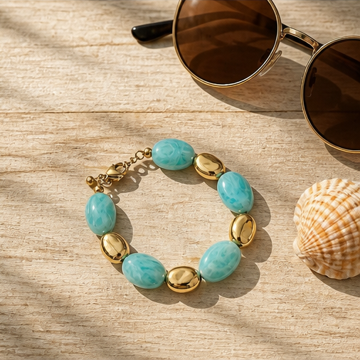 Areti bracelet (turquoise)