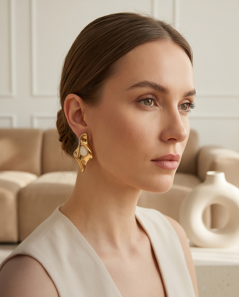 Contain earrings