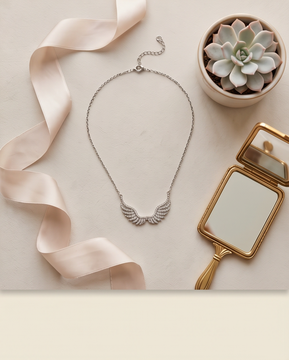 Angel wings 2 (silver )