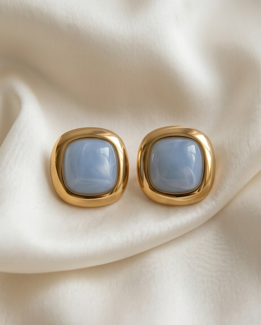 Diana earrings (blue)