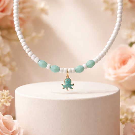 Mini octopus (turquoise)