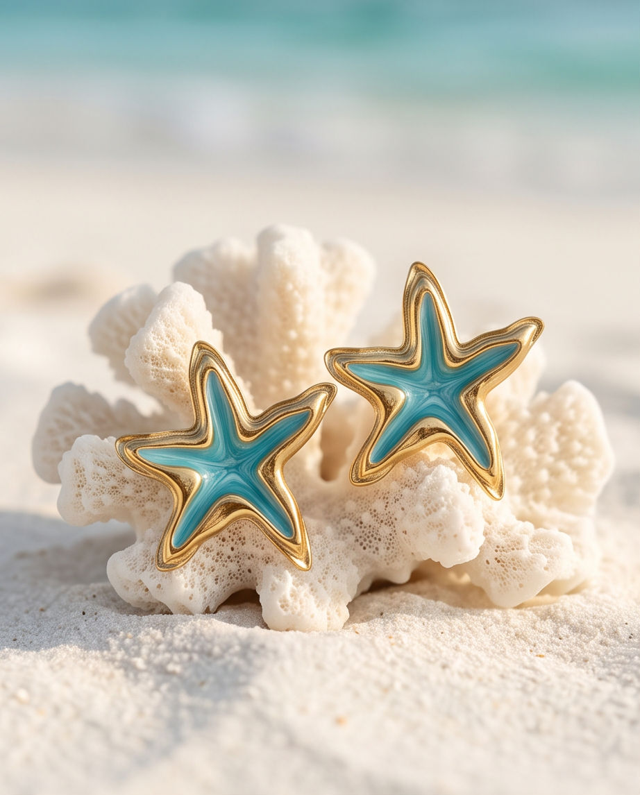 Big starfish (turquoise)