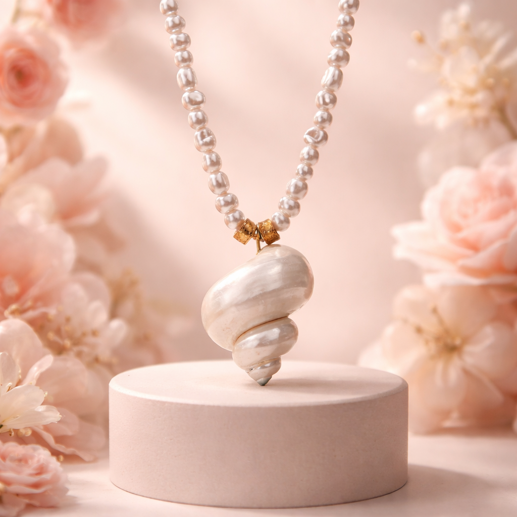 Corfu necklace (white)