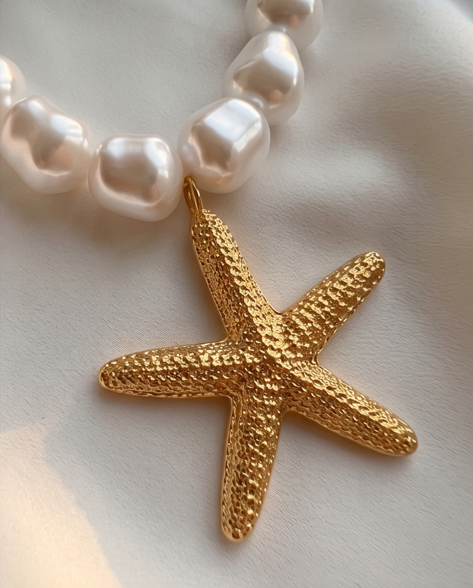 Big starfish necklace