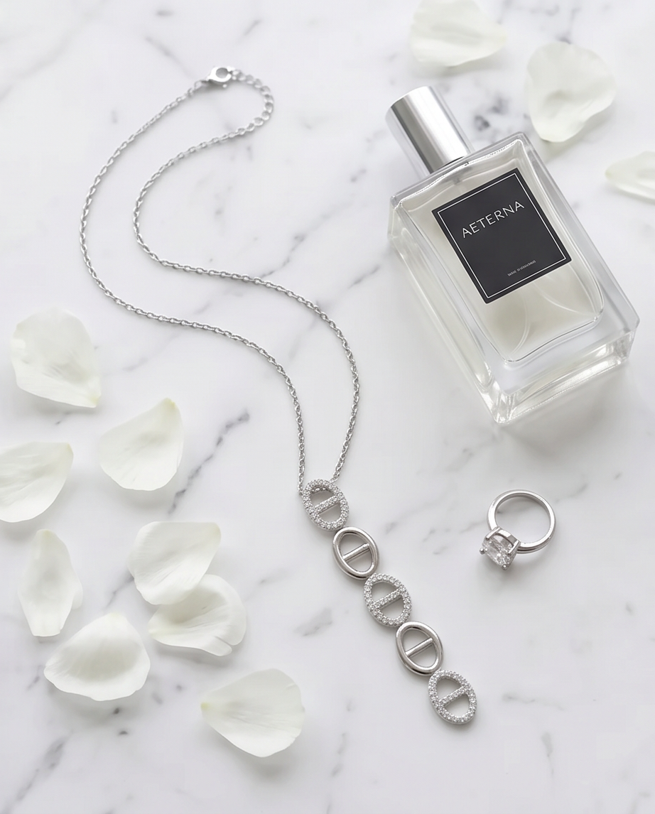 Vivian necklace (silver)
