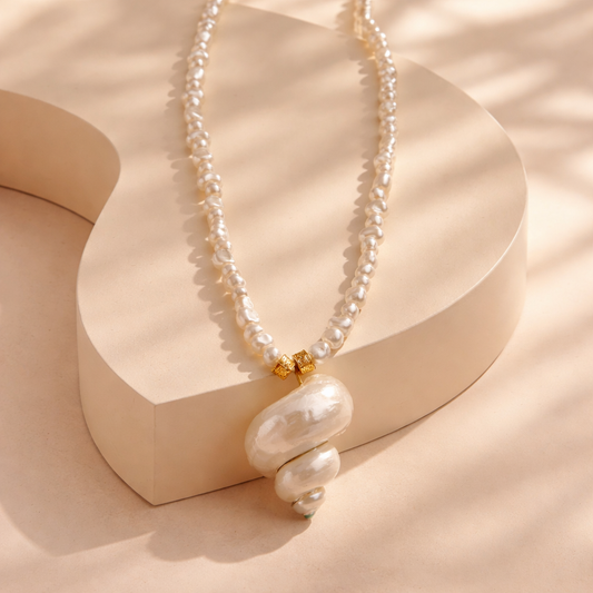 Corfu necklace (white)