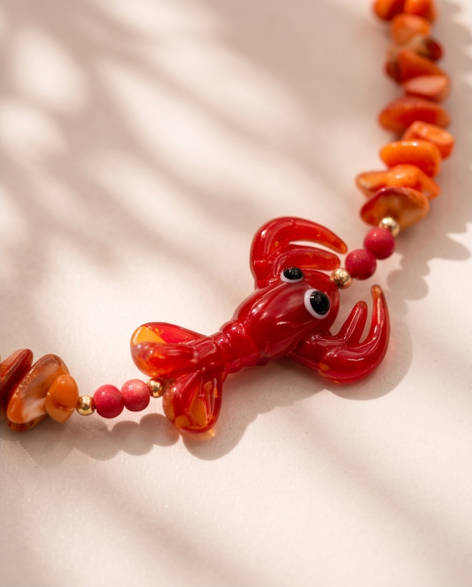 Lobster necklace