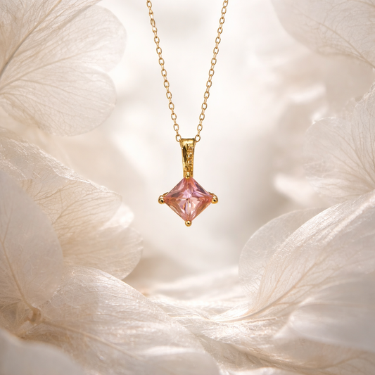 Jan necklace (pink)