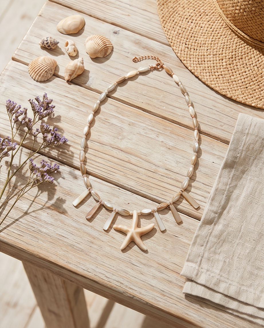 Starfish necklace