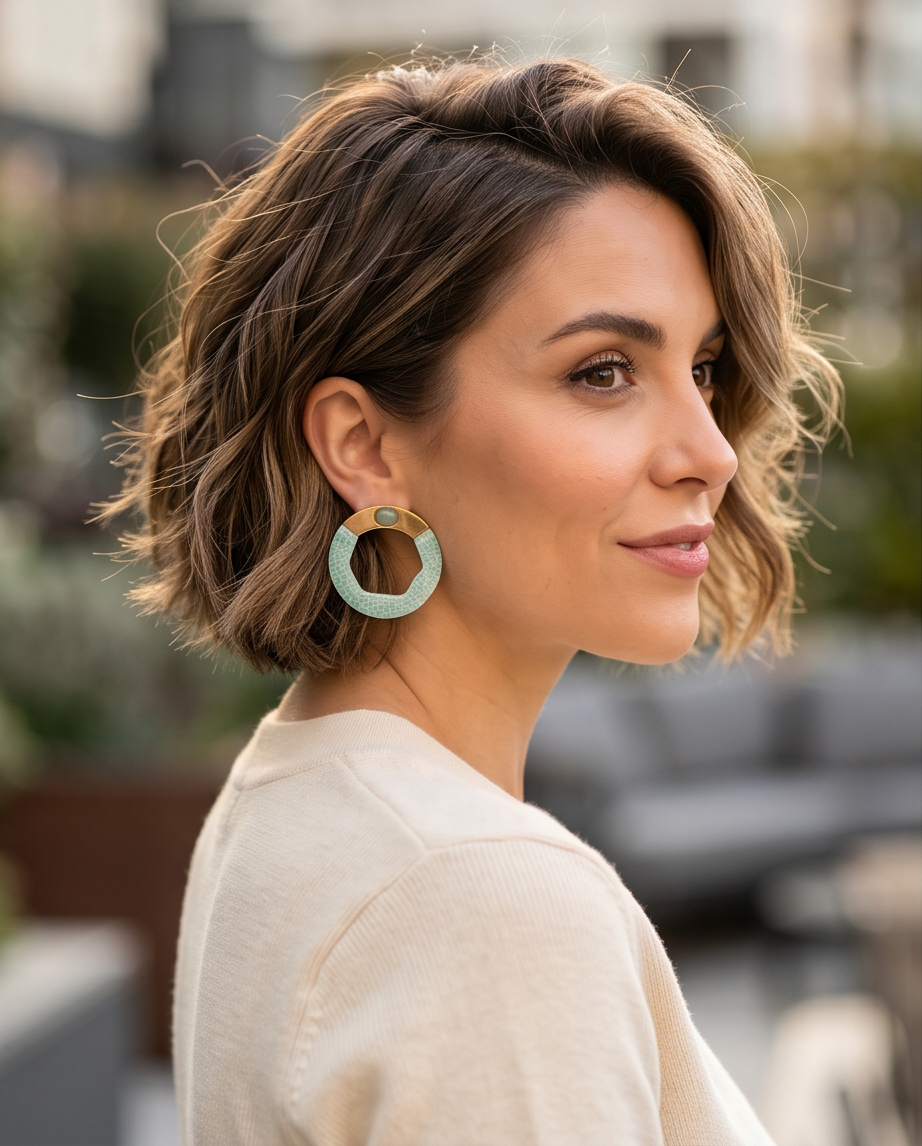 Siena earrings (mint)