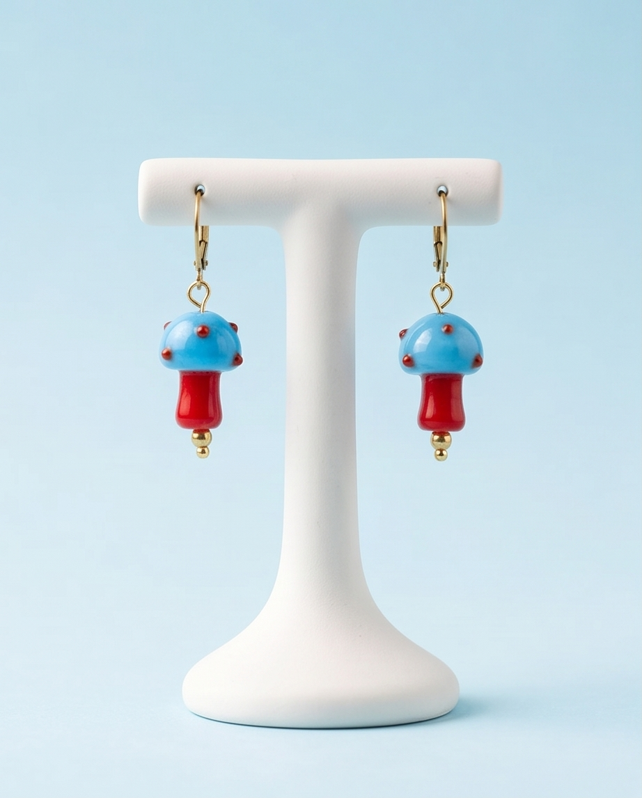 Mushrooms earrings