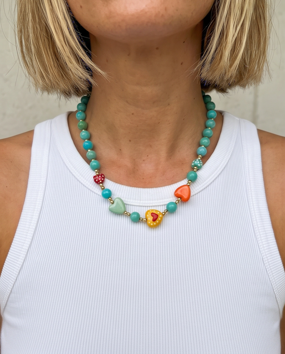 Niriida necklace (turquoise)