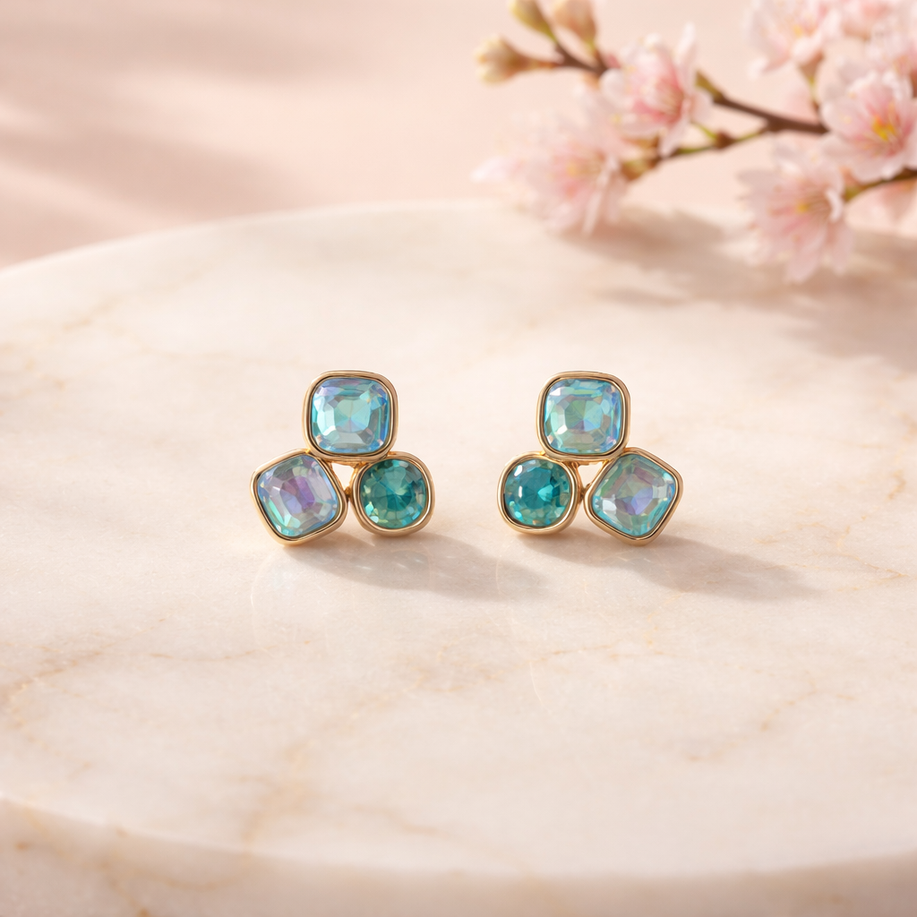 Landina earrings (turquoise)