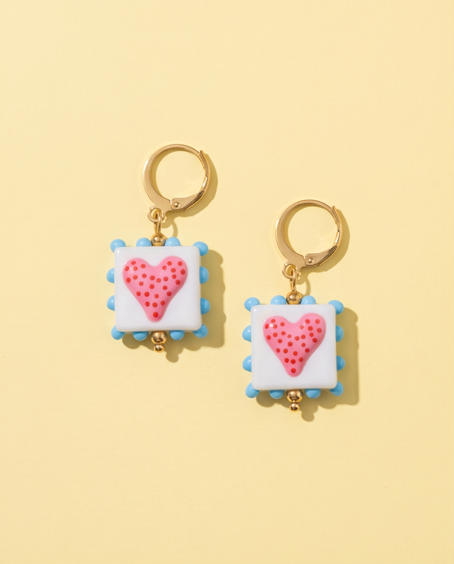 Hearty earrings
