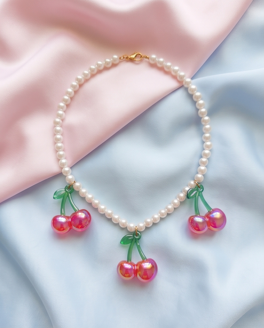 Cherry necklace