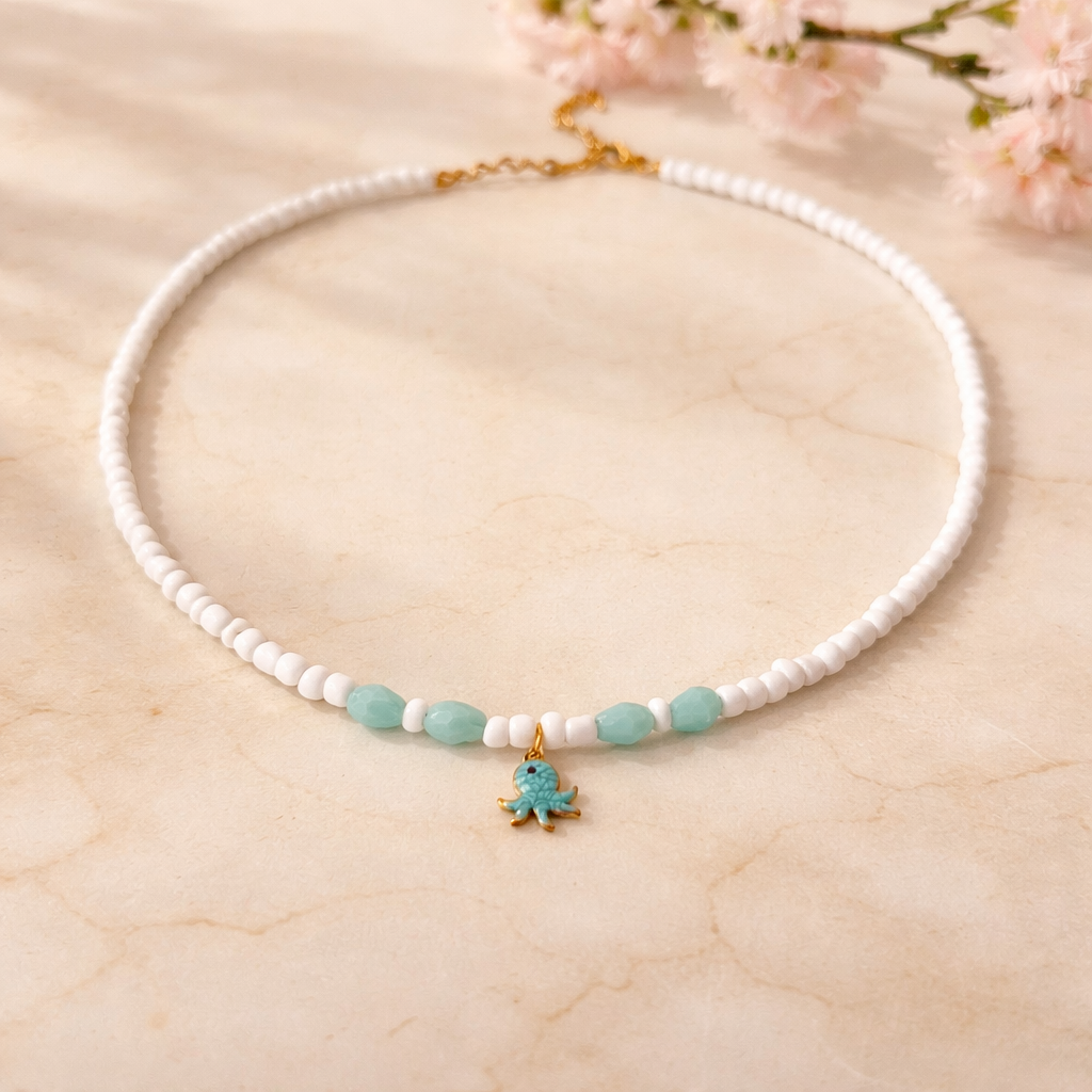Mini octopus (turquoise)