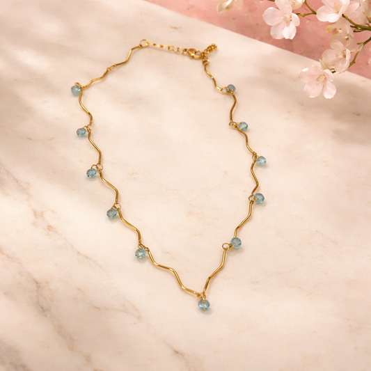 Cencia necklace (turquoise)