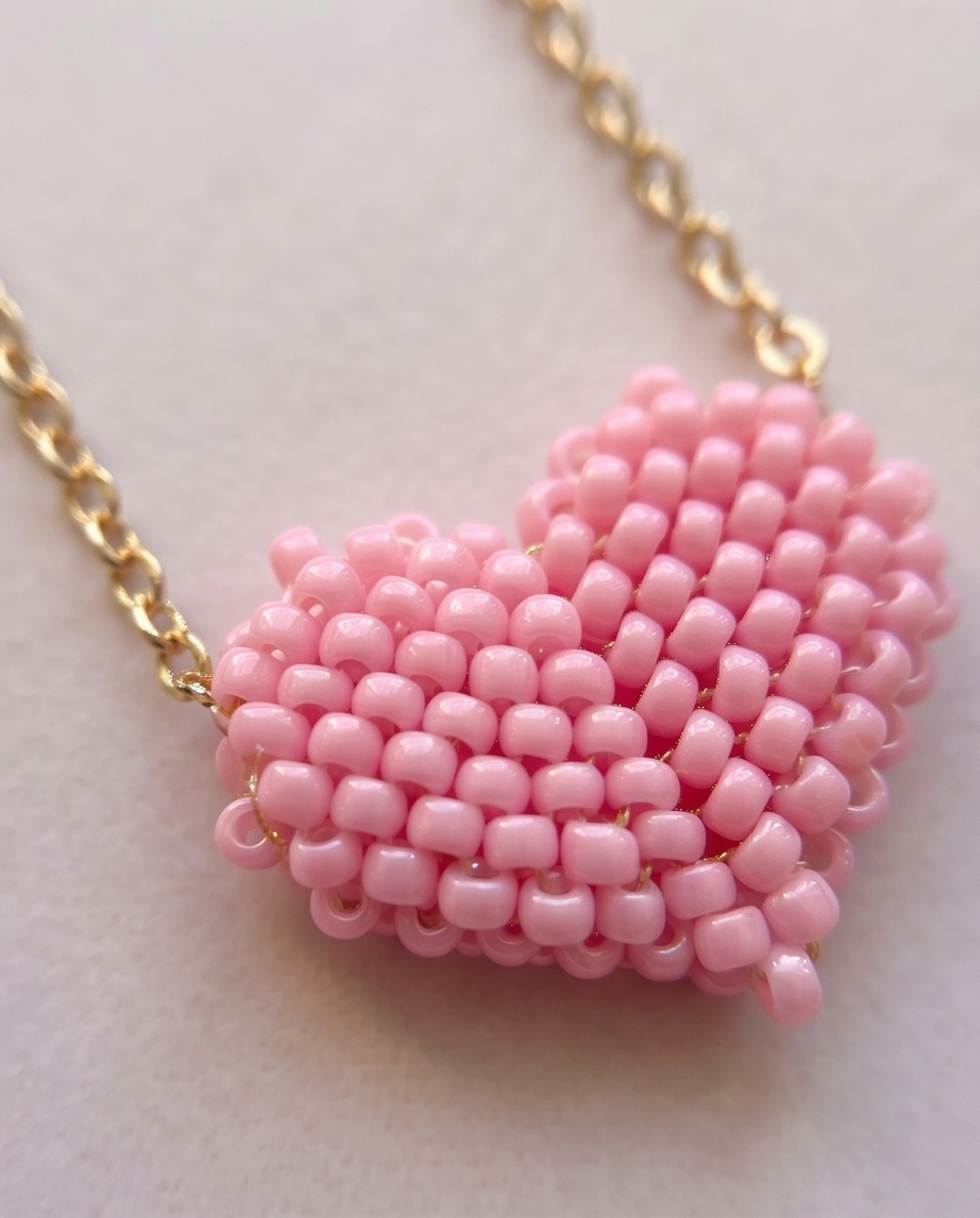 Sugar heart (pink)