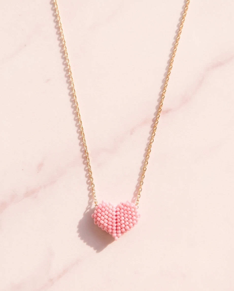 Sugar heart (pink)