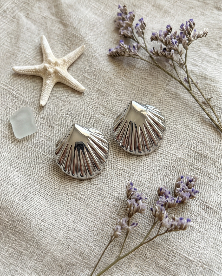 Summer earrings (silver)