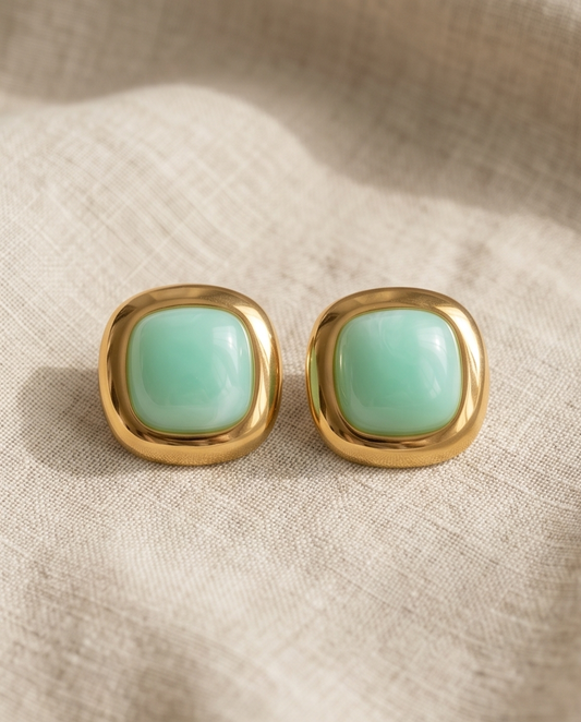 Diana earrings (mint)