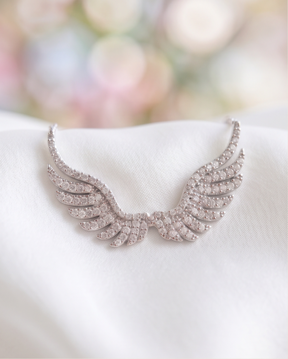 Angel wings 2 (silver )