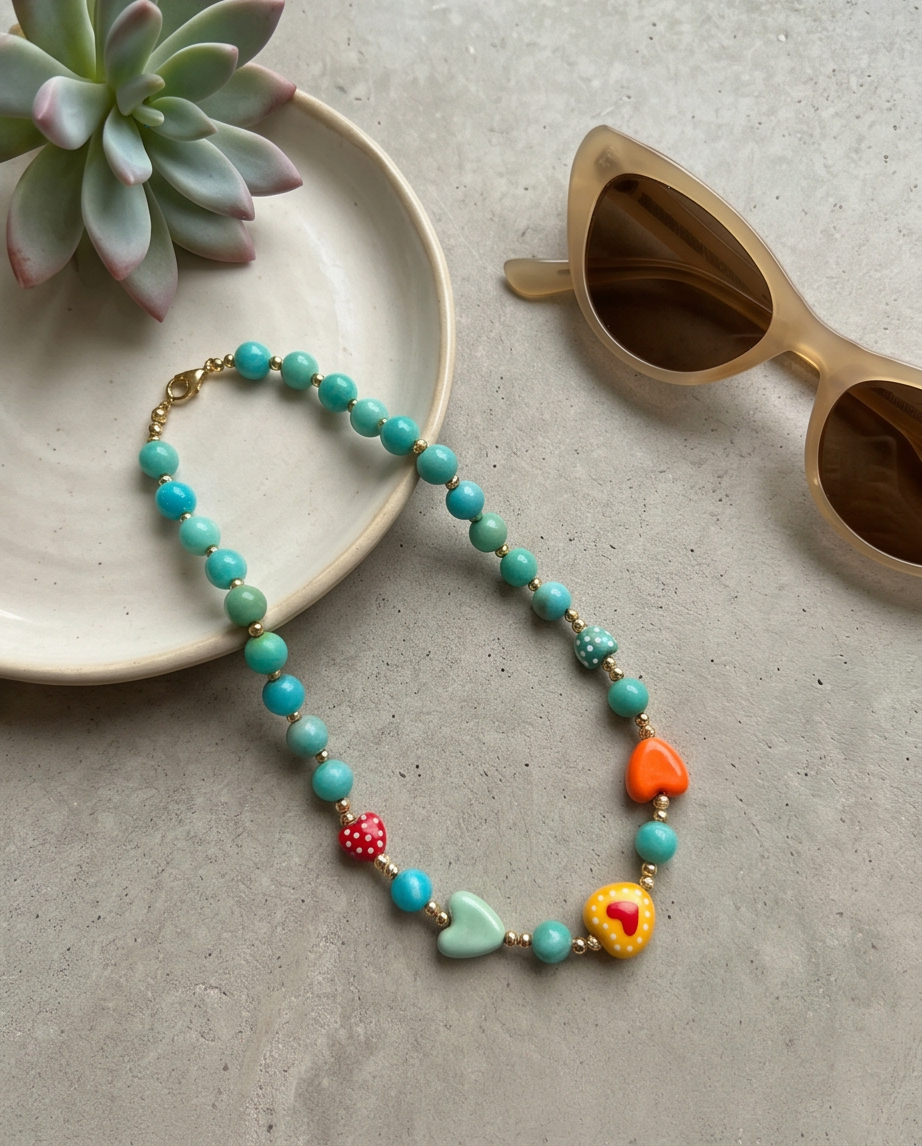 Niriida necklace (turquoise)