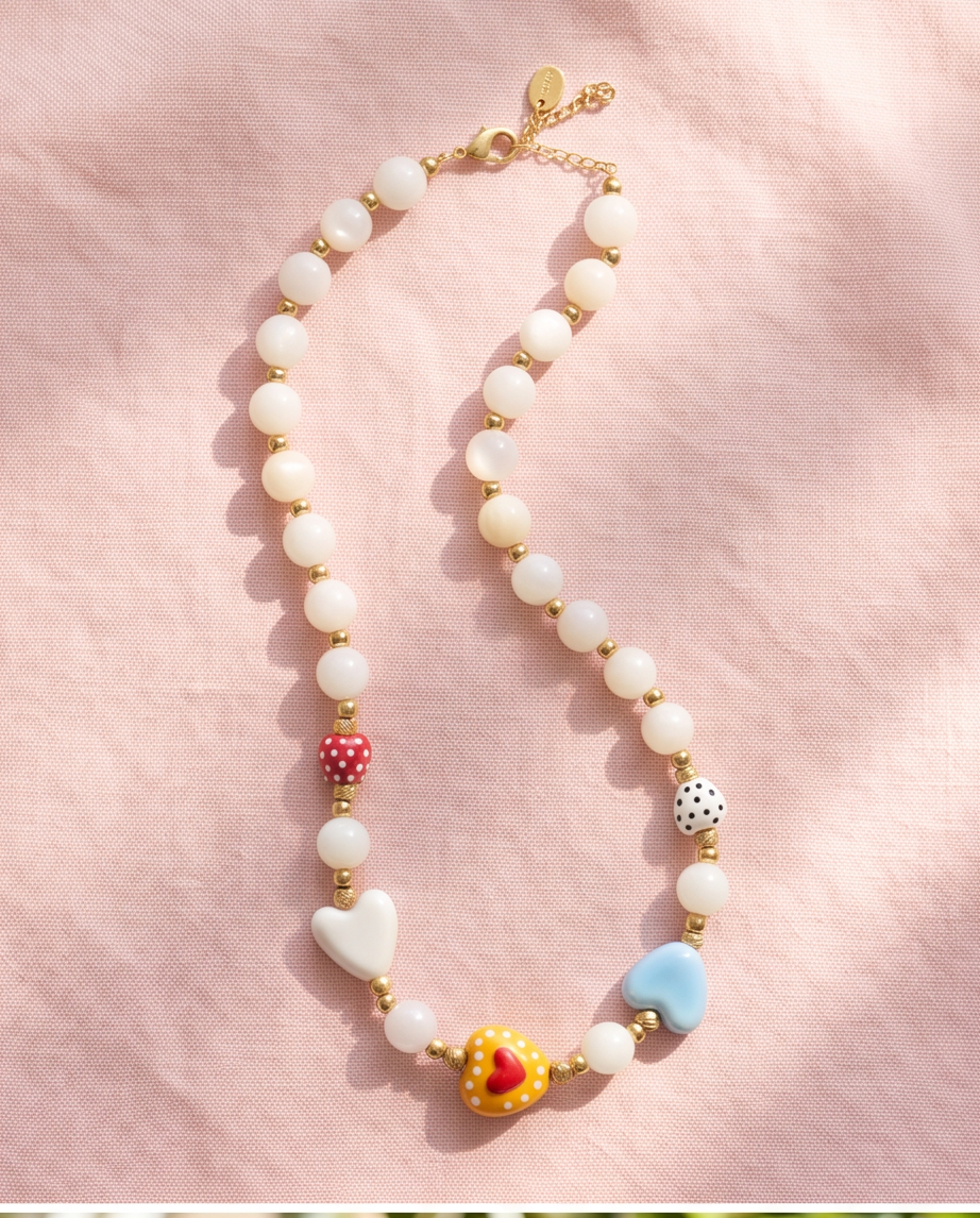 Niriida necklace (white)