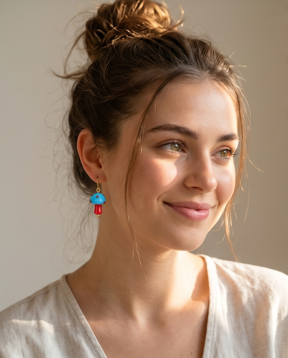 Mushrooms earrings