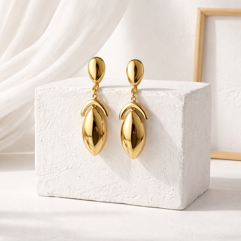 Lilian earrings (gold)