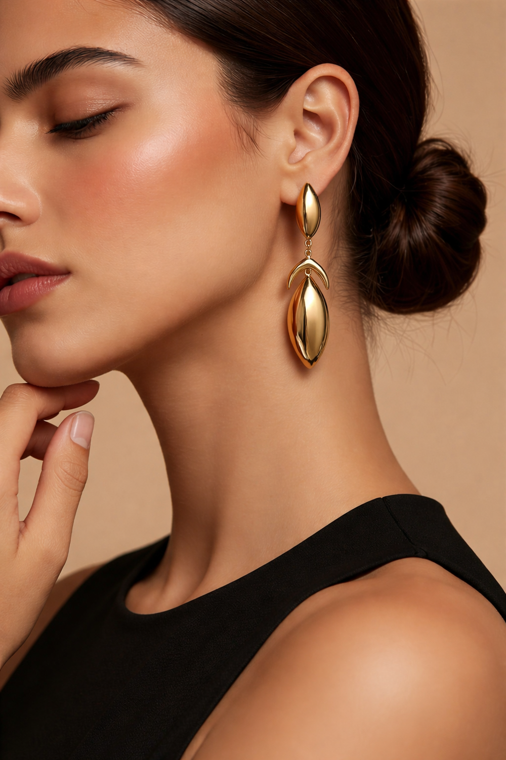 Lilian earrings (gold)
