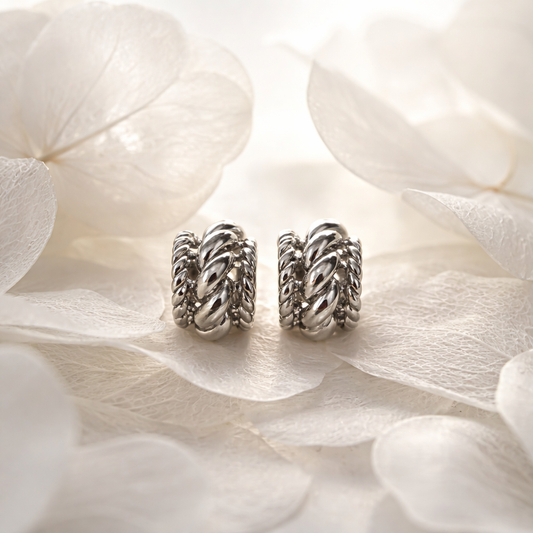 Jasmine earrings (silver)