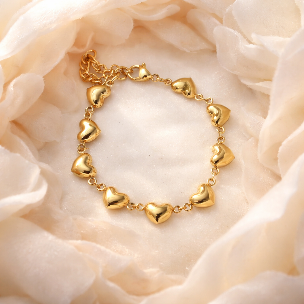 Hearts bracelet