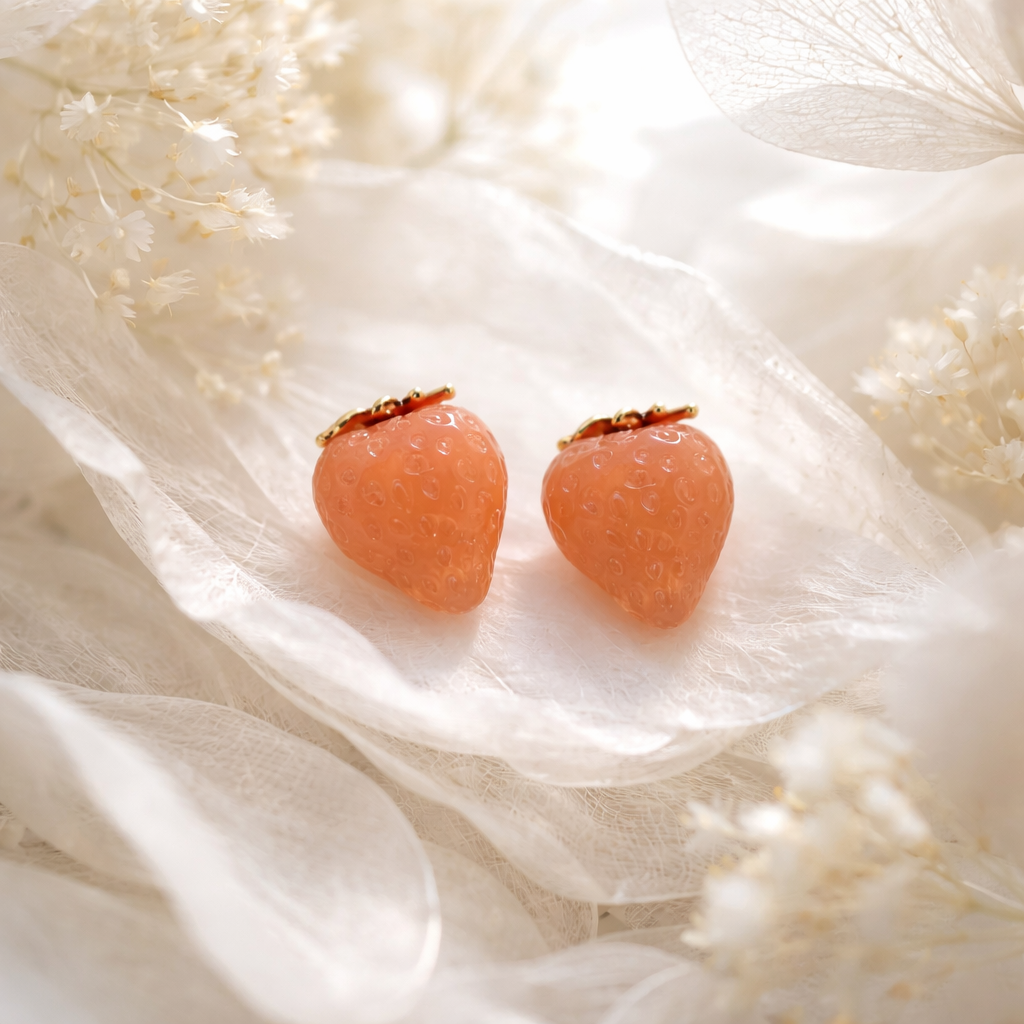 Pink strawberry