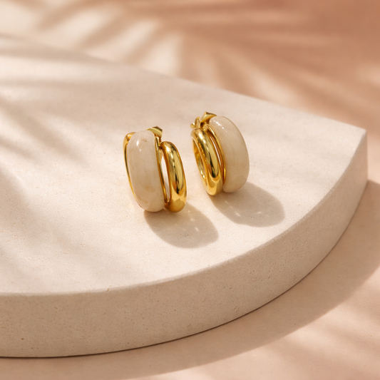 Double gelmira earrings