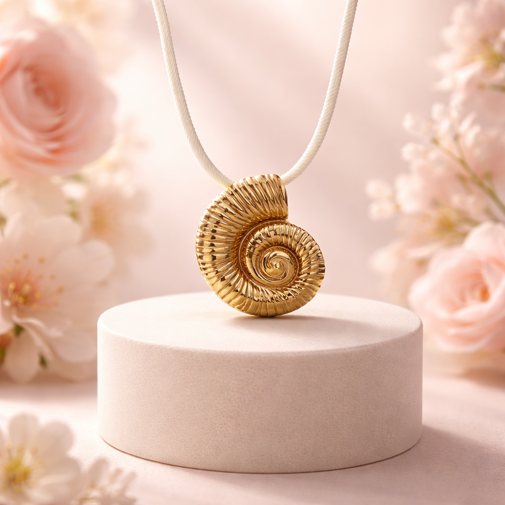 Seashell necklace