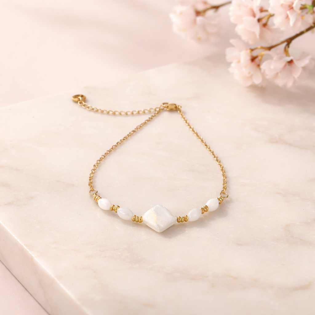 Lily anklet