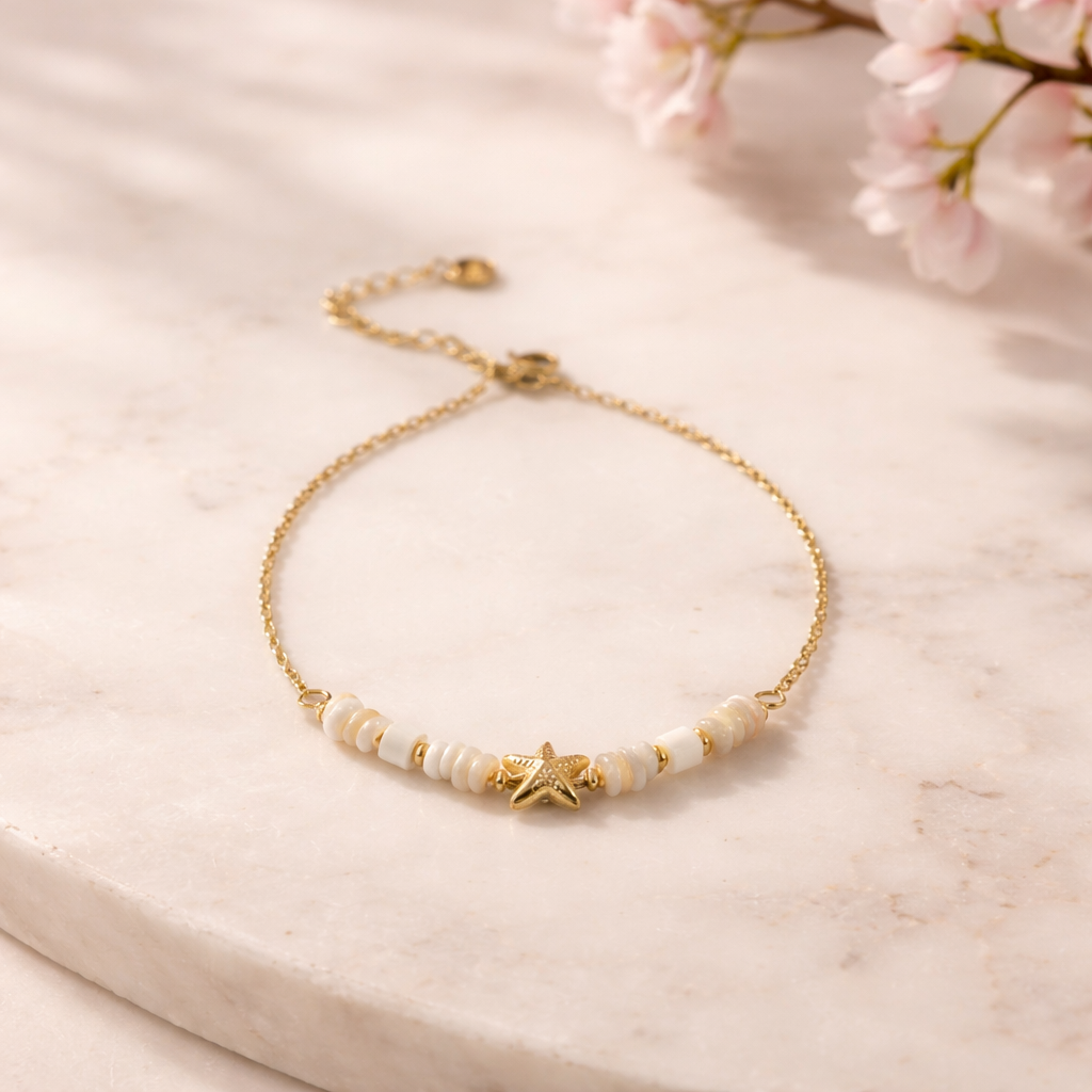 Carnation anklet