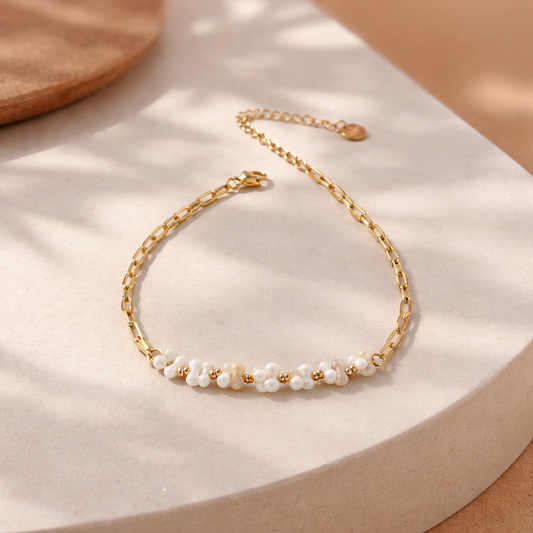 Poppy anklet