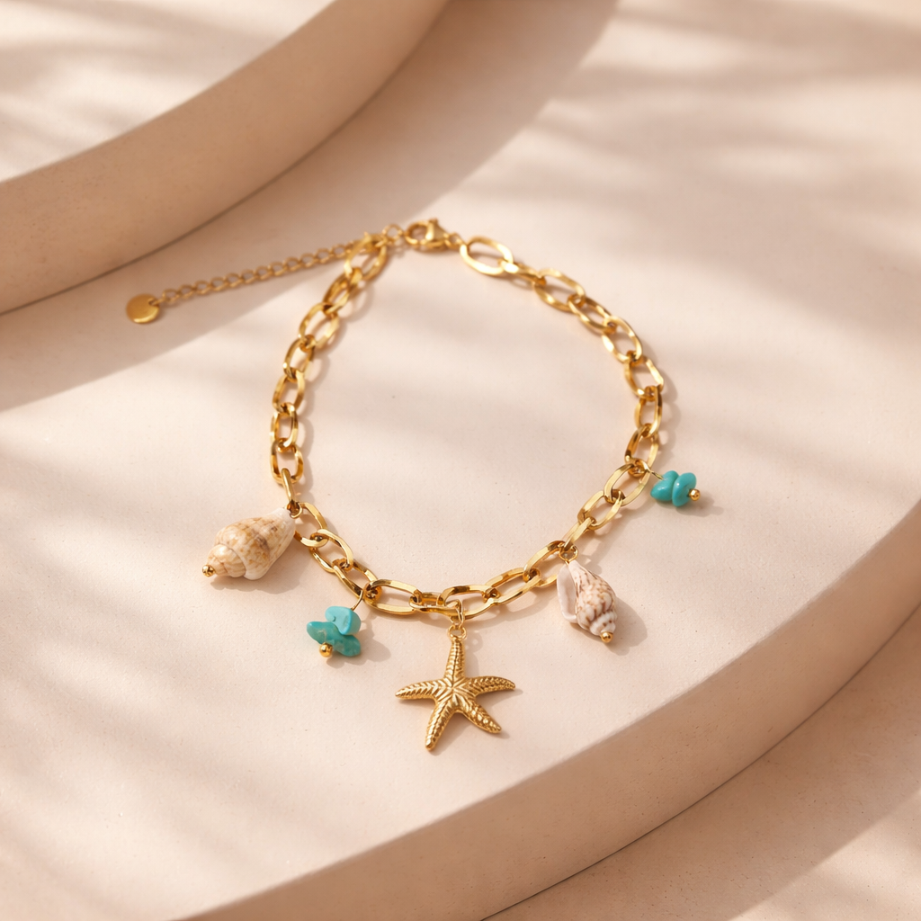 Tenedos anklet
