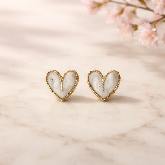 Little hearts ( white)