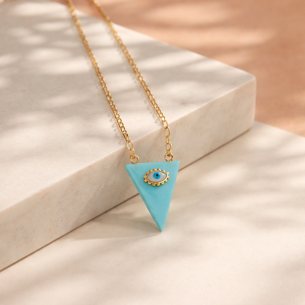 Pyramid necklace
