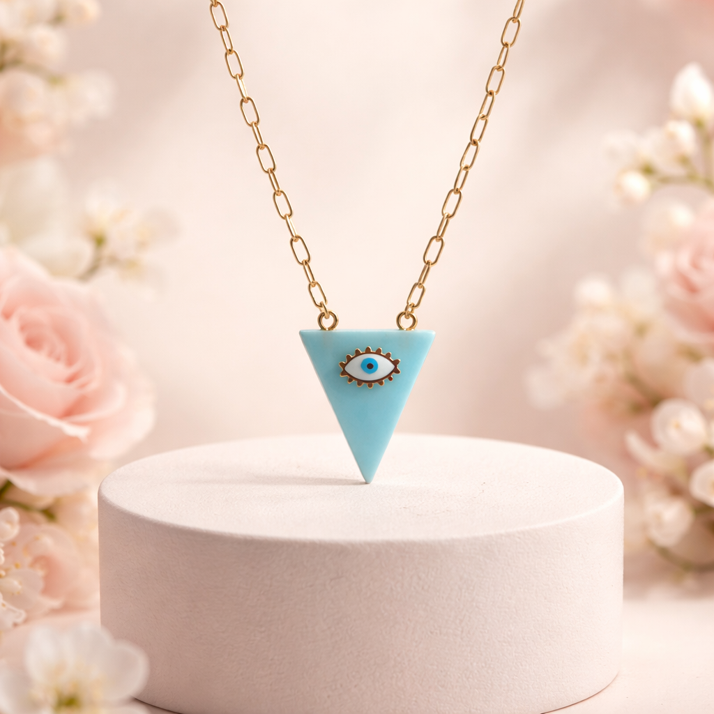 Pyramid necklace