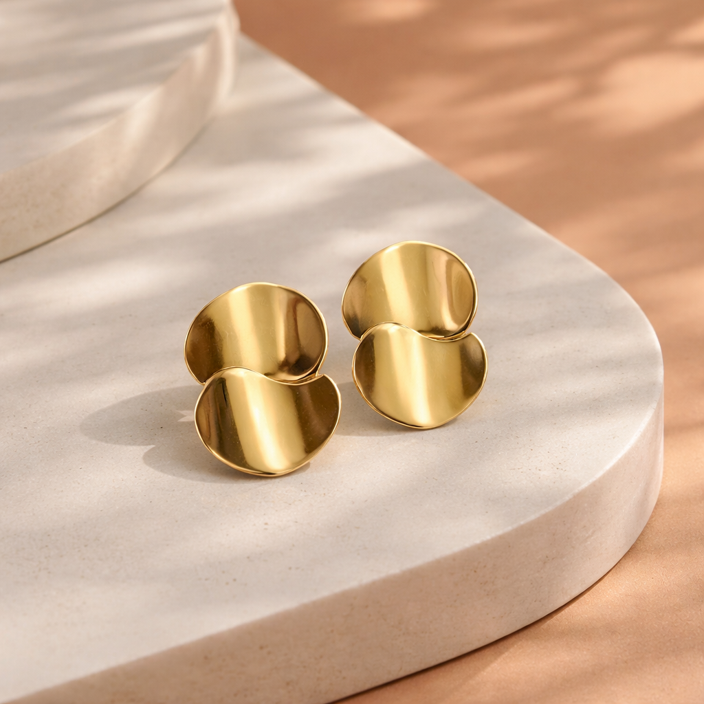 Chios earrings (gold)
