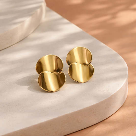 Chios earrings (gold)